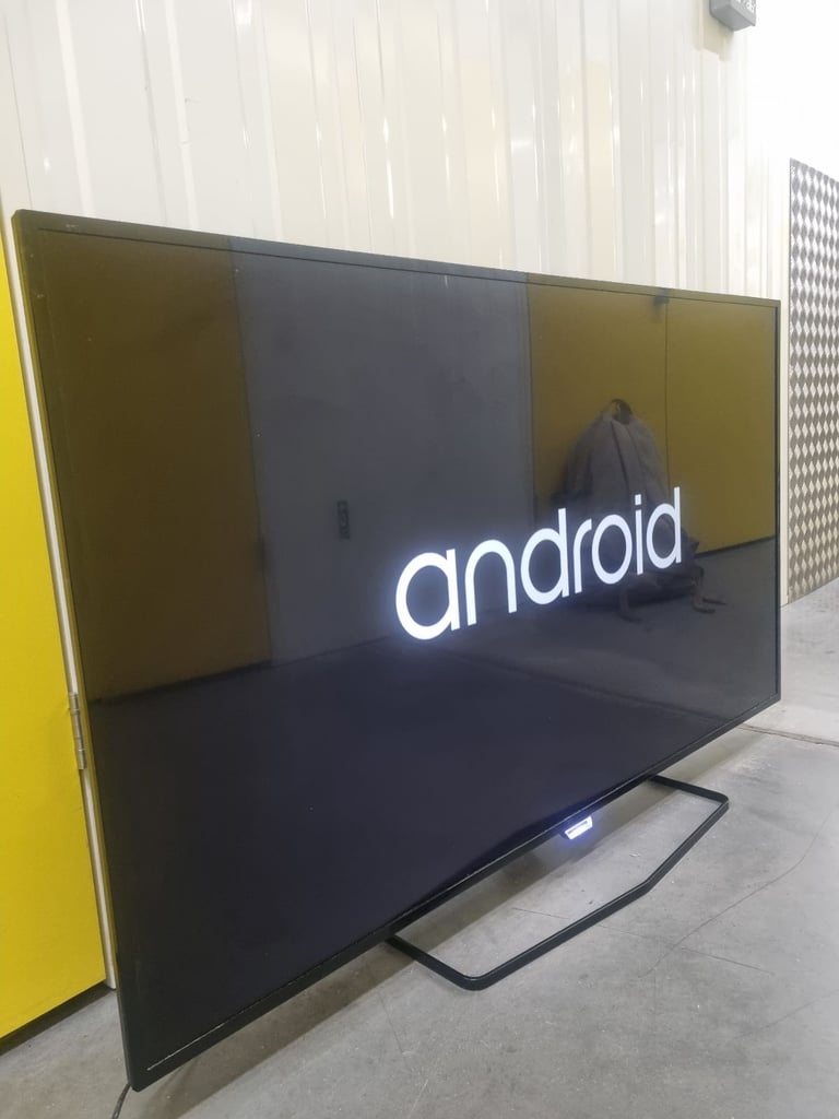 55" PHILIP ANDROID 4k Smart ULTRA UHD LED WiFi TV with Stand and Remote, GOOGLE Assistant £185