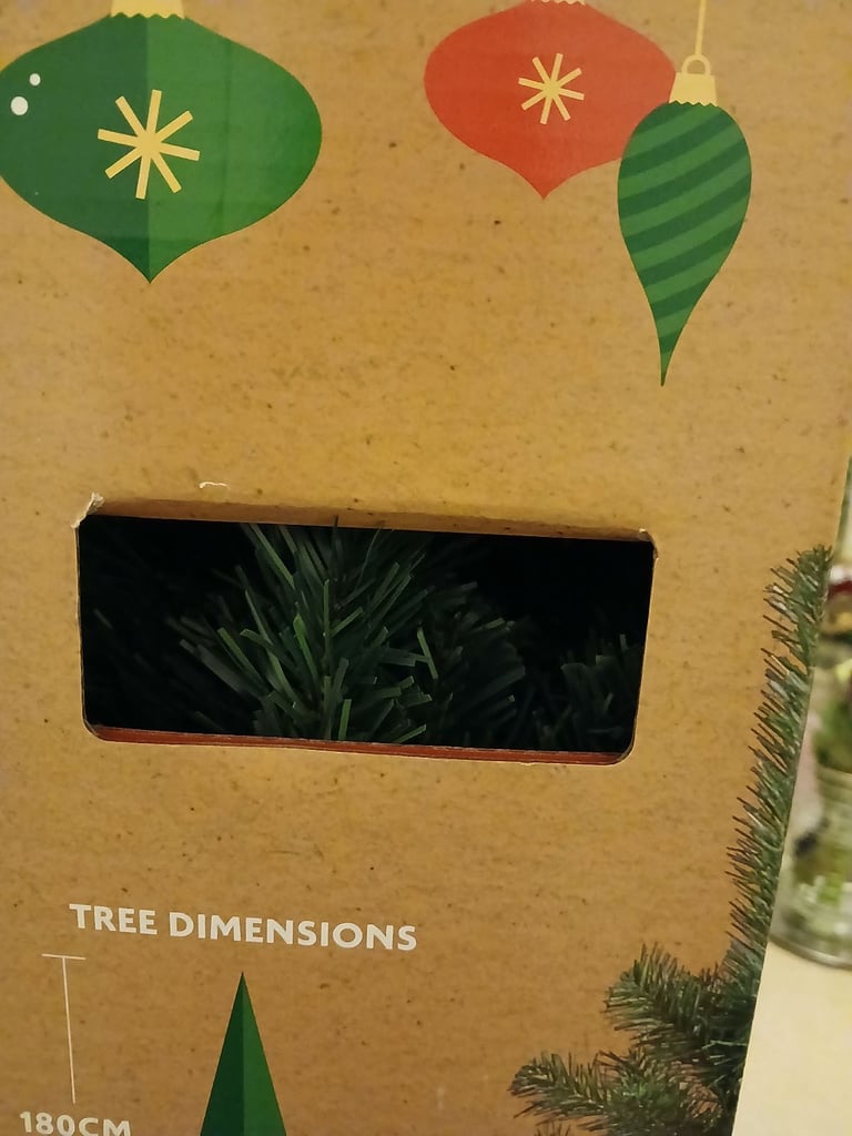 MORRISONS 6FT CHRISTMAS TREE 🎄 