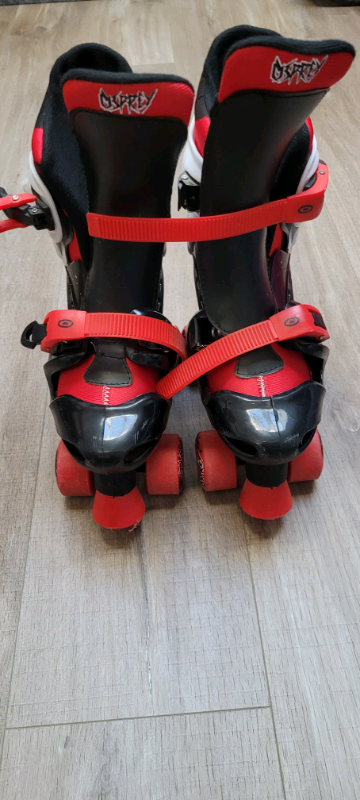 Osprey Adjustable Quad Skates, size UK 3-5 (Euro 36-38)