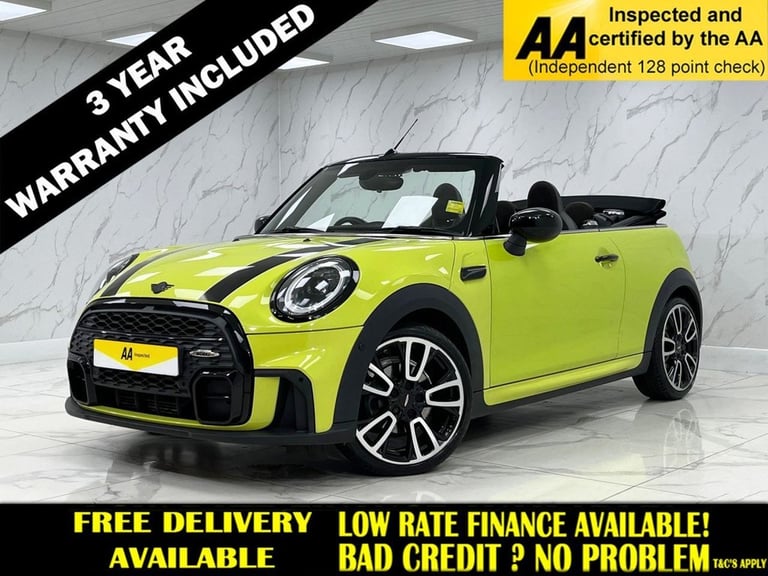 2021 MINI Convertible 1.5 Cooper Sport Convertible 2dr Petrol Steptronic Euro 6 (s/s) (136 ps) Co...