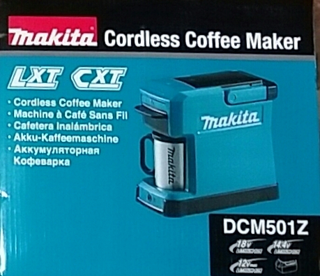 Machine à café 12/18V DCM501Z - MAKITA 