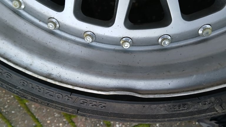 Jr10 18inch alloy wheels and tyres 5x100/5x114