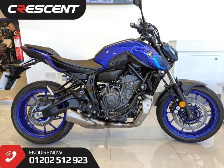 image for YAMAHA MT-07 2024 - FSH - EVOTECH BOBBINS - STUNNING BIKE - LOW MILES