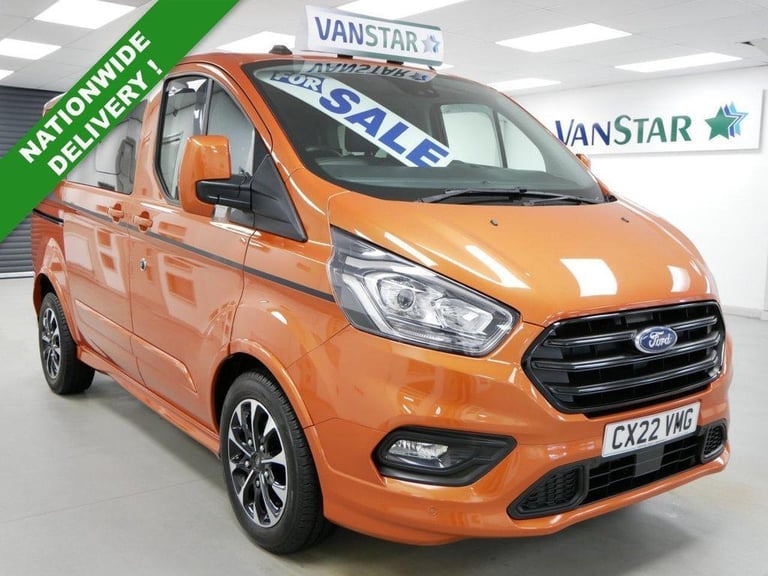 2022 TRANSIT CUSTOM 320 2.0 EBL 185 BHP SWB SPORT CREWCAB 5 SEATER ( NO VAT )