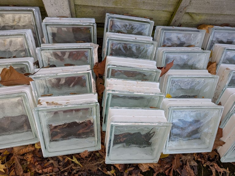 Glass bricks - used