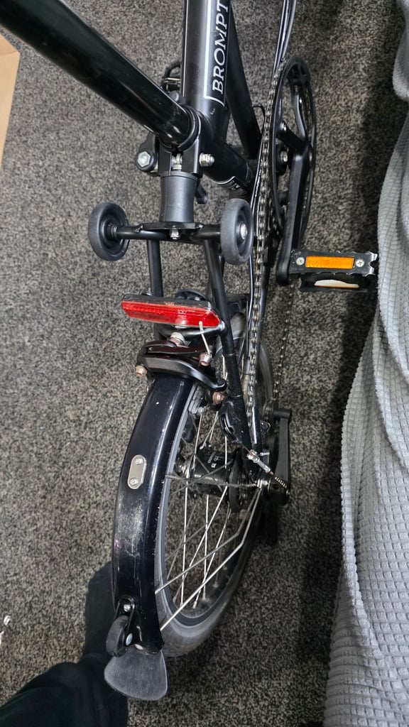 Brompton folding electric bike 