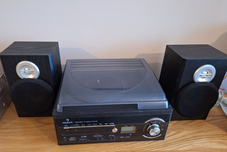 Auna turntable cd radio system 