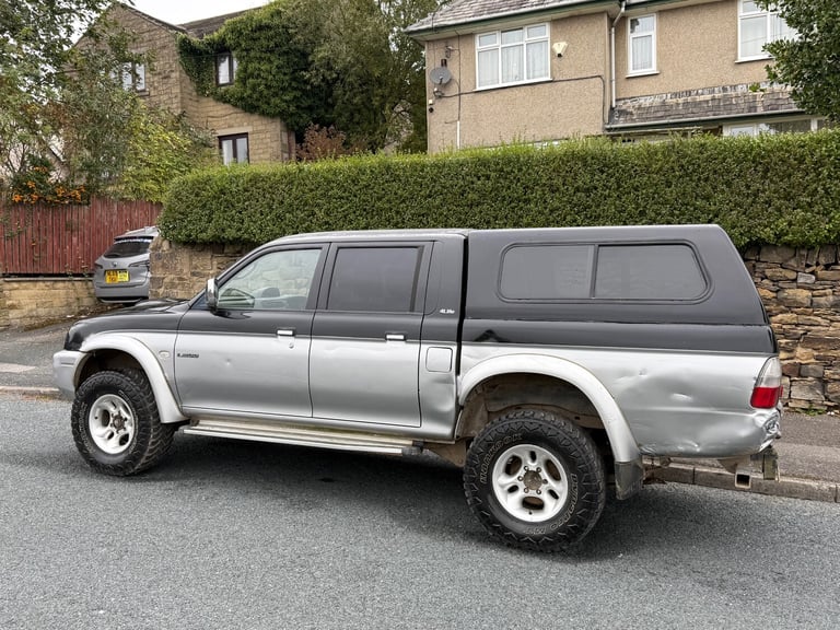 2002 Mitsubishi L200 Double Cab DI-D 4Life 4WD 134Bhp Double Cab Pick-up  Diesel Manual