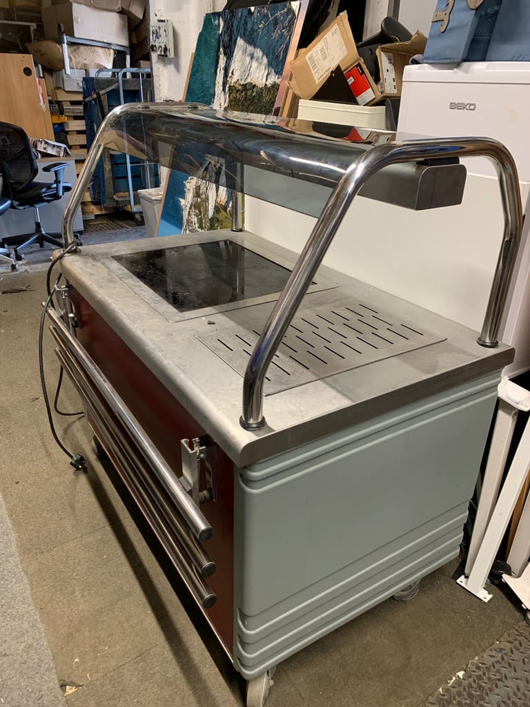 Grundy – eclipse 3KW 240V 91303 S9 buffet display 1.3m wide hot plate commercial food warmer