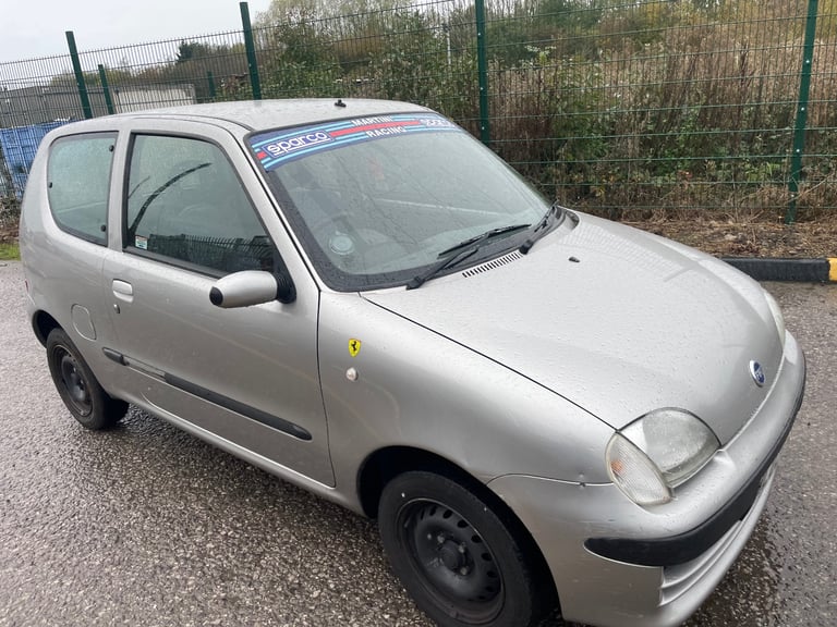 FIAT SEICENTO 1.1 ACTIVE 03 REG 3 DOOR GENUINE 34036 MOT FEBRUARY 17TH 2026 LOW INSURANCE 45+MPG