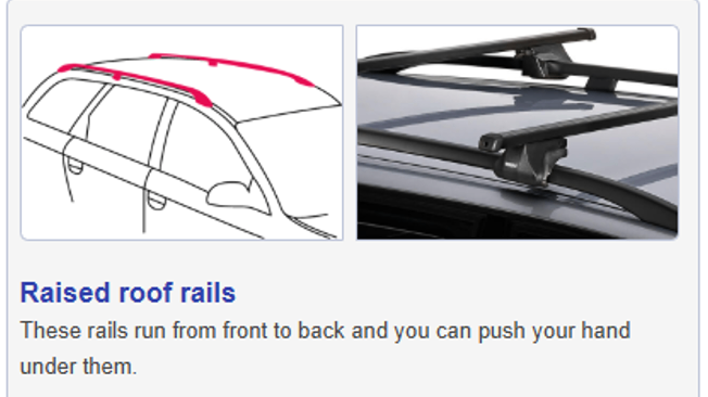 image for Roof bars for Toyota RAV 4 five door (2013 to 2019)
