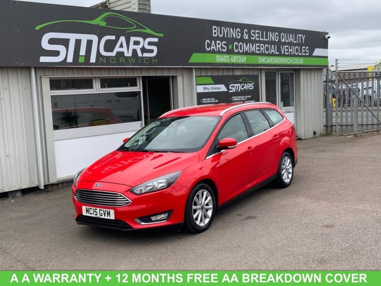 image for 2015 Ford Focus 1.6 Titanium Estate 5dr Petrol Powershift Euro 6 (125 ps) Estate Petrol Automatic