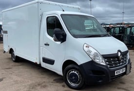 2017/67 RENAULT MASTER DCI 130 LOW LOADER BOX WITH BARN DOORS EURO 6 AIR CON