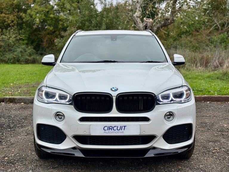2014 BMW X5 3.0 xDrive 255 BHP 30d M Sport Performance White Auto 7 Seater FSH