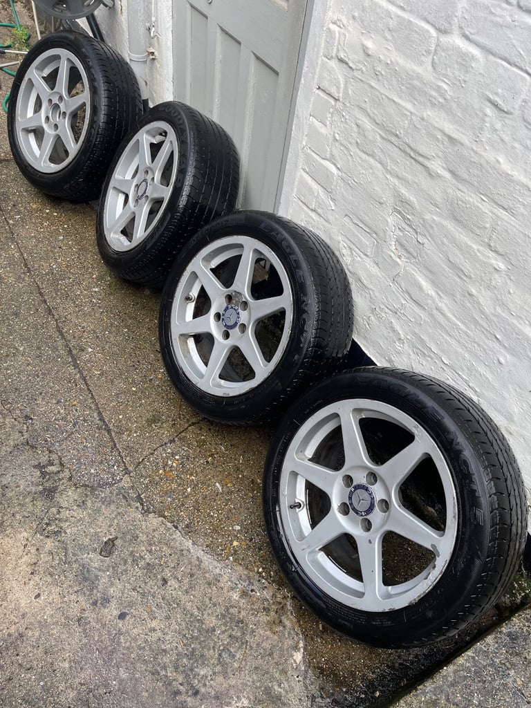 Mercedes wheels alloys w201 w124 evo style r17 