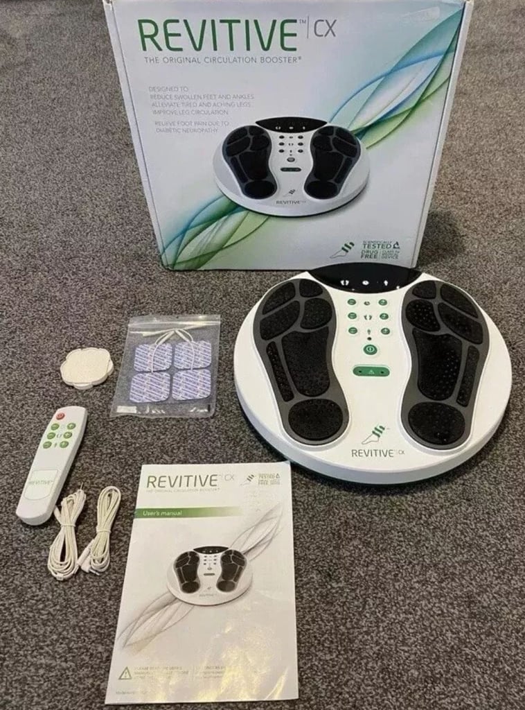 image for Revitive CX circulation Booster including Pads, Remote Control. RRP £289!  As new condition 