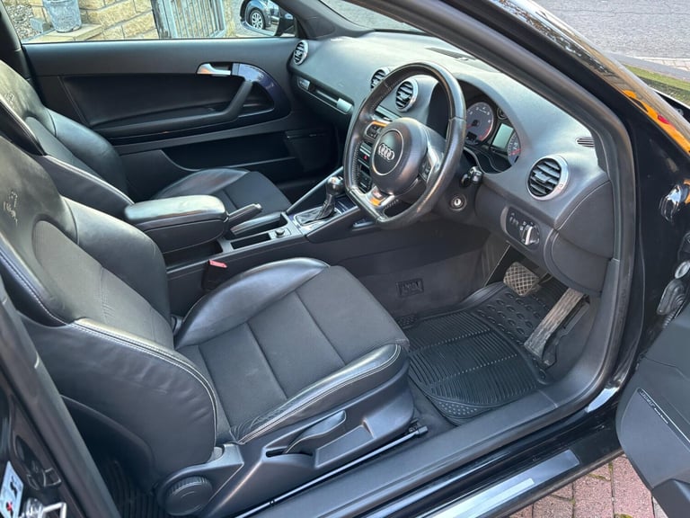  Audi A3 2.0 TFSI Black Edition S Tronic quattro Euro 5 3dr Petrol Automatic