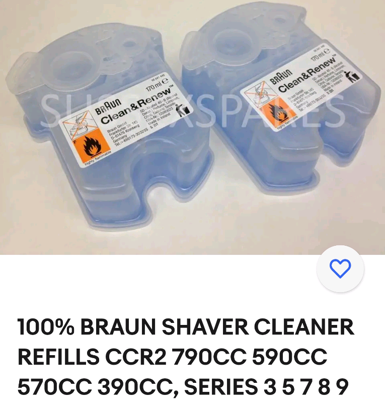 Braun Clean - 3 x 170 ml