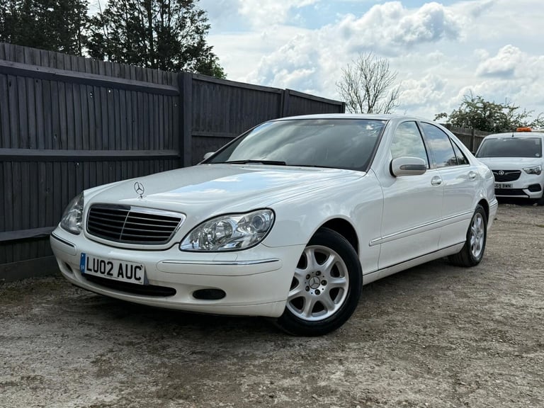 2002 Mercedes-Benz S-Class S320 4dr Auto VERY LOW MILES + IMPORT + 1 OWNER + CLEAN CAR Saloon Pet...