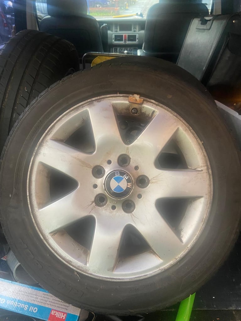 image for Set of 4 BMW E46 Tyres & Alloys – 205/55R16