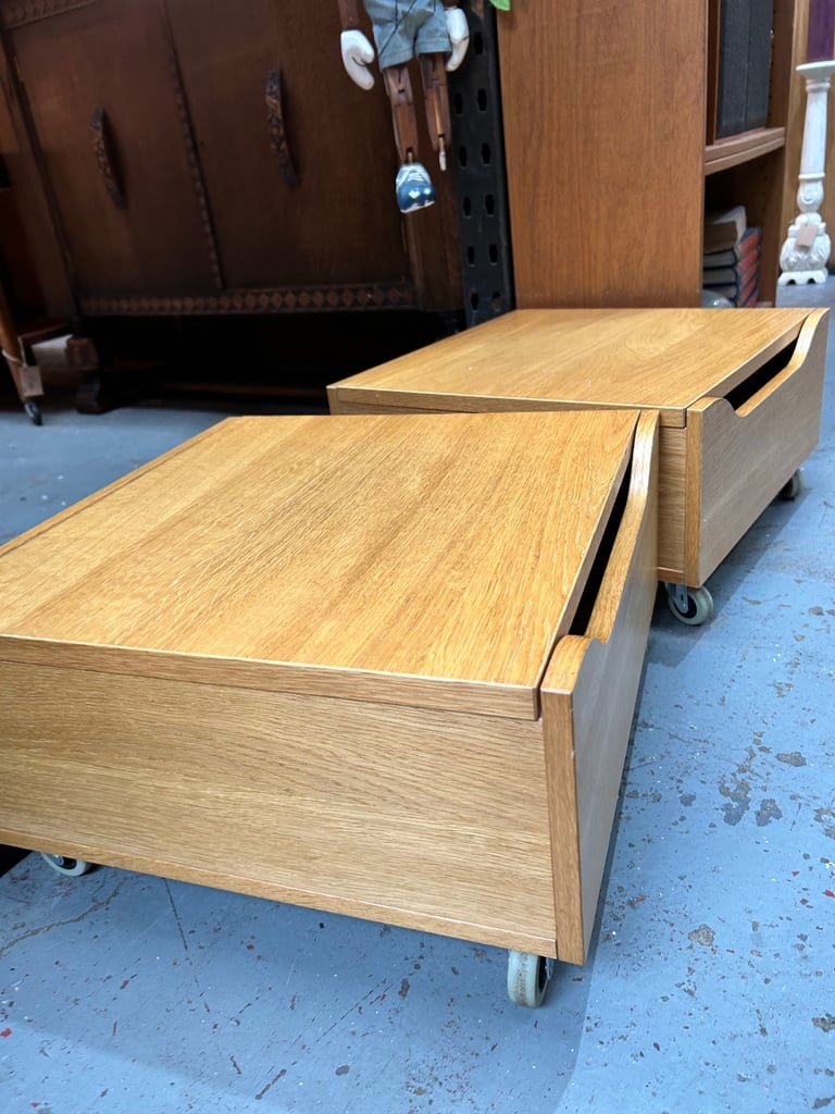 image for 2 Under Bed Storage Units with Castors Each £15