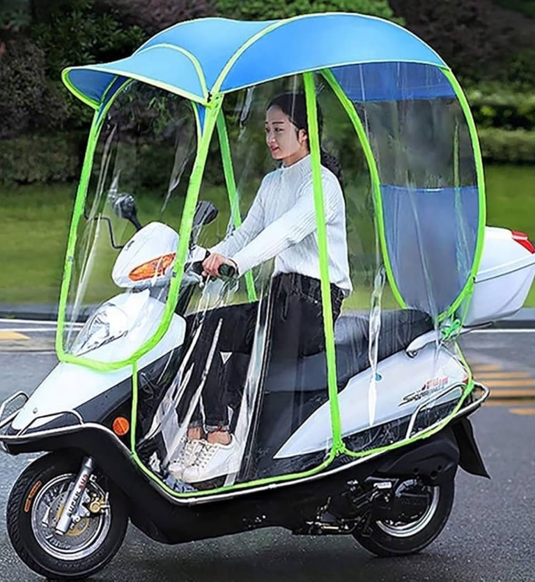 Mobility scooter rain cover brand new black