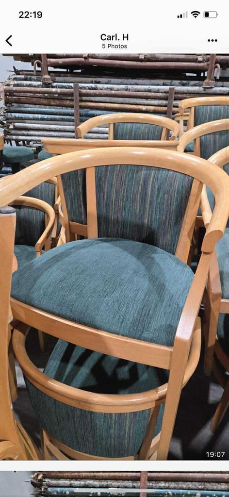 image for Excellent restaurant cafee shop chairs 