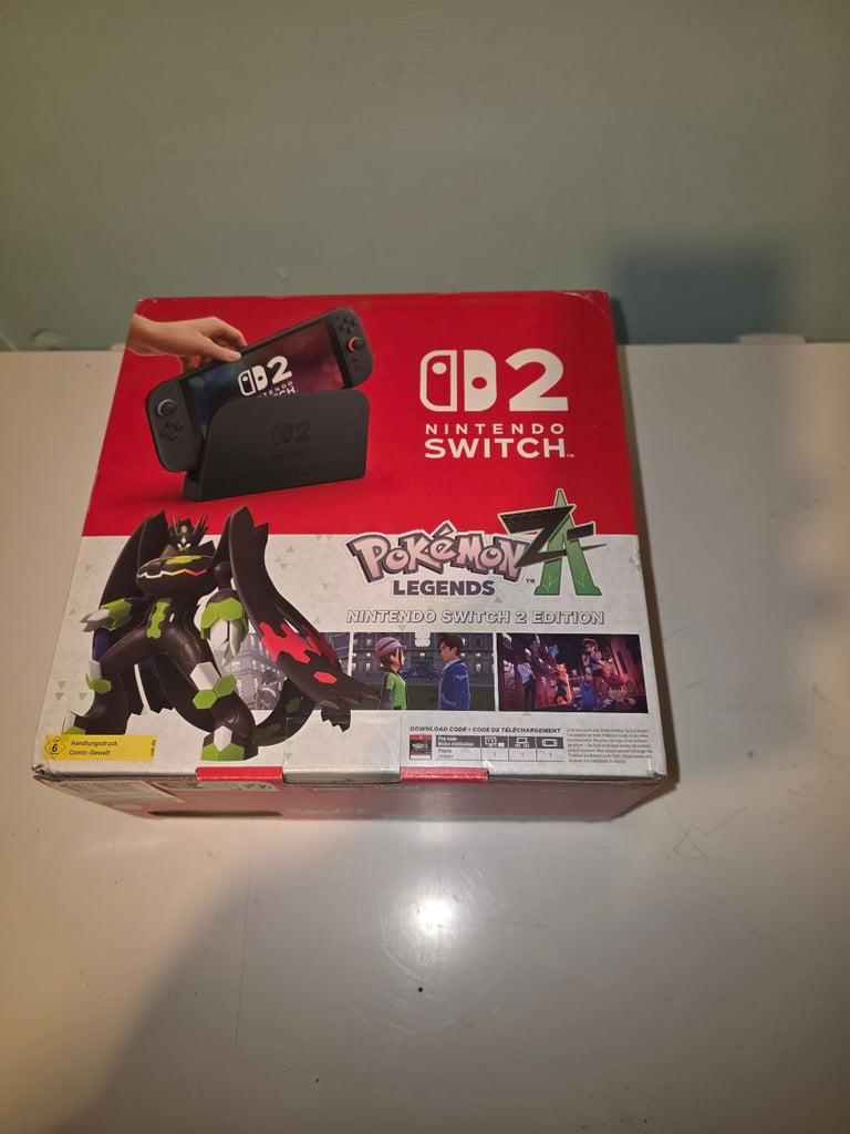 Nintendo switch 2 with pokemon legends z to a all boxed unopened