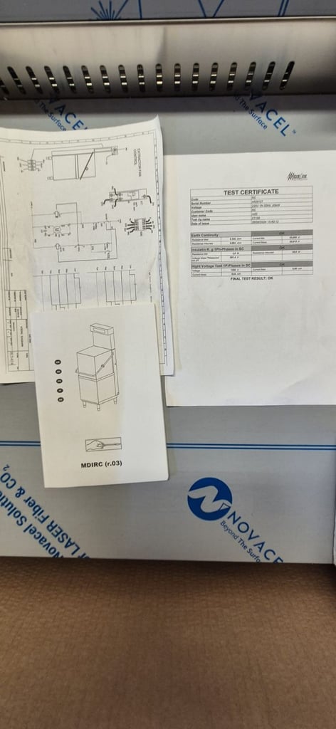 Maidaid EVO2160HRWS Evolution Passthrough Dishwasher With Heat Recovery & Sink