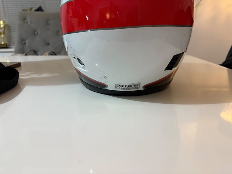 Motor-cross helmet