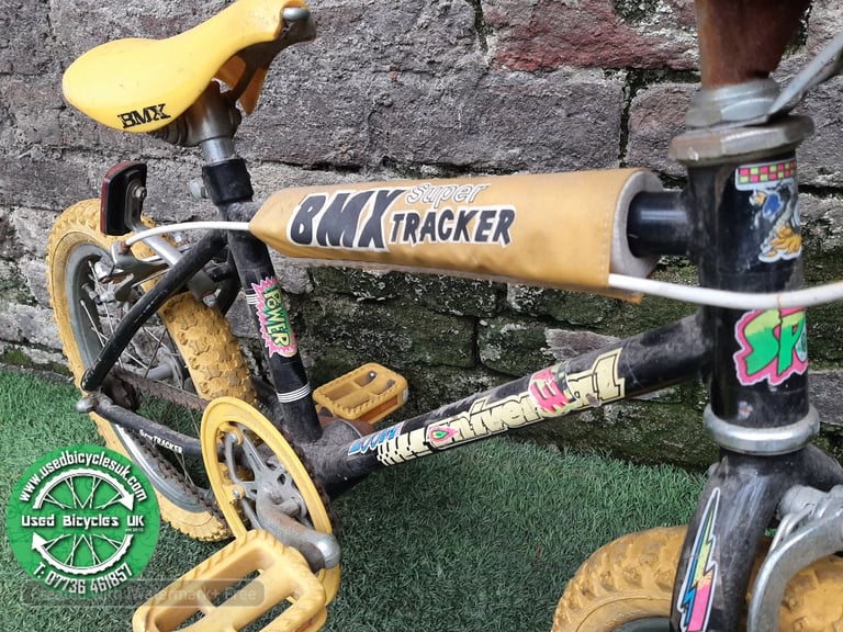 1980's Universal BMX Super Tracker 16 inch wheels Survivor working condition. 