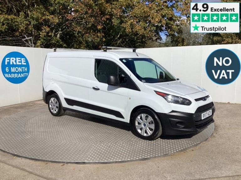 2017 Ford Transit Connect TDCi 210 LWB L/R Euro 6 A/C **NO VAT** LWB Panel Van Diesel Manual