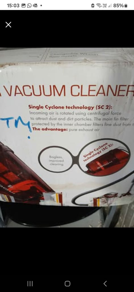 Hoover cylinder
