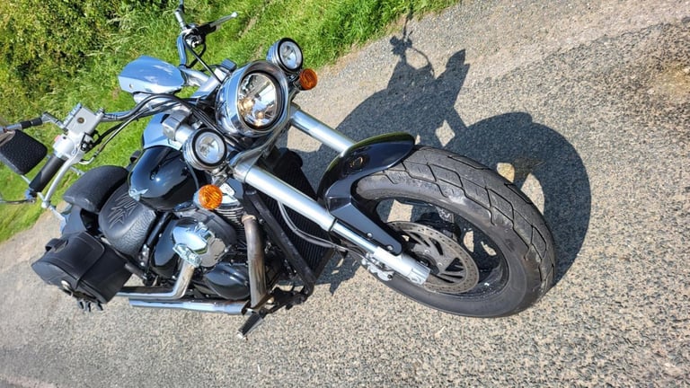 2007 07 SUZUKI VZ 800 K6 MARAUDER VZ800 INTRUDER VL800 CUSTOM XVS CRUISER BLACK
