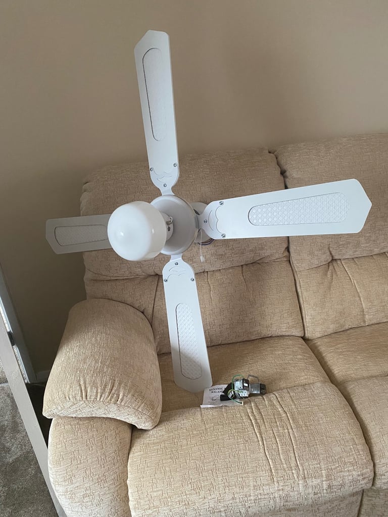 image for New Ceiling Fan………unused. £10