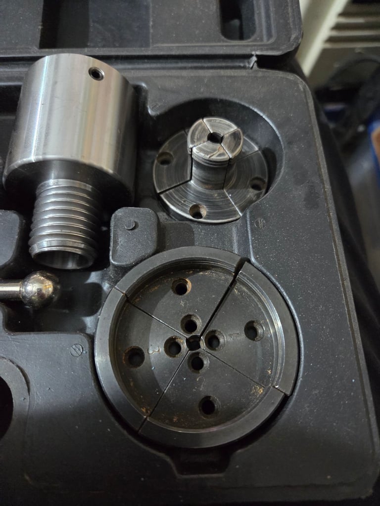 Axminster Chuck woodturning lathe inc jaws direct 1 inch x 8tpi with M33 adapter wood turning 