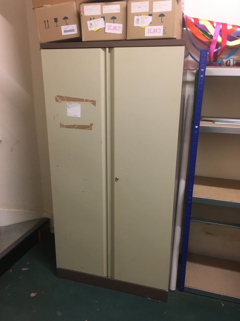 image for Metal stationary cupboard