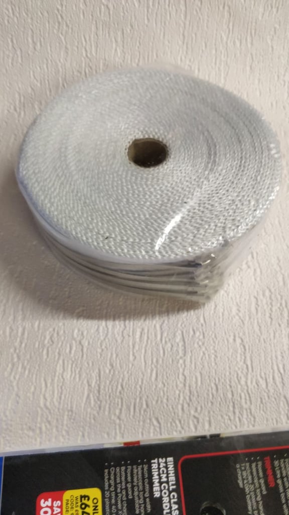 motorcycle exhaust tape