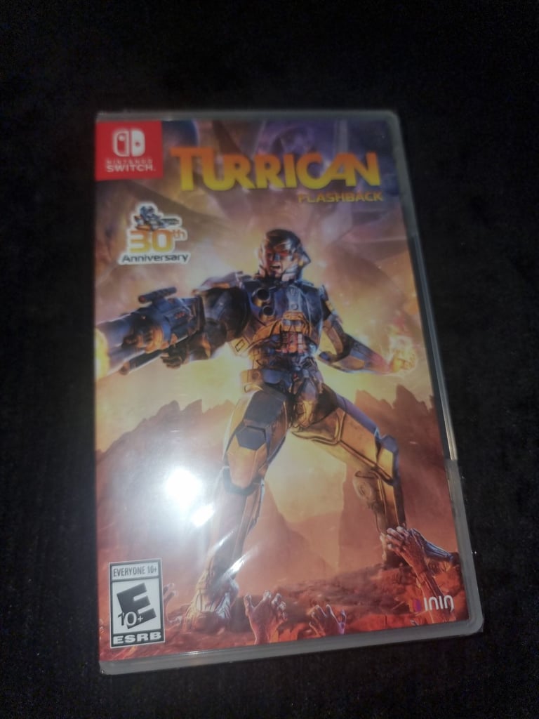 Brand New Sealed Mint Turrican Flashback - 30th Anniversary - Nintendo Switch