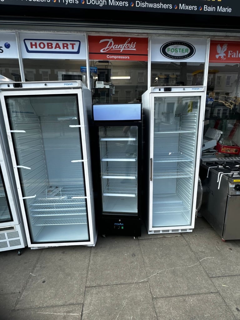 Commercial single door fridges freezers chiller cafe shop 