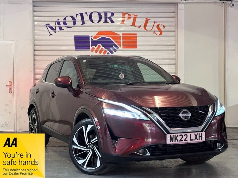 2022 22 NISSAN QASHQAI 1.3 DIG-T MHEV TEKNA+ SUV 5DR PETROL HYBRID XTRON EURO 6 