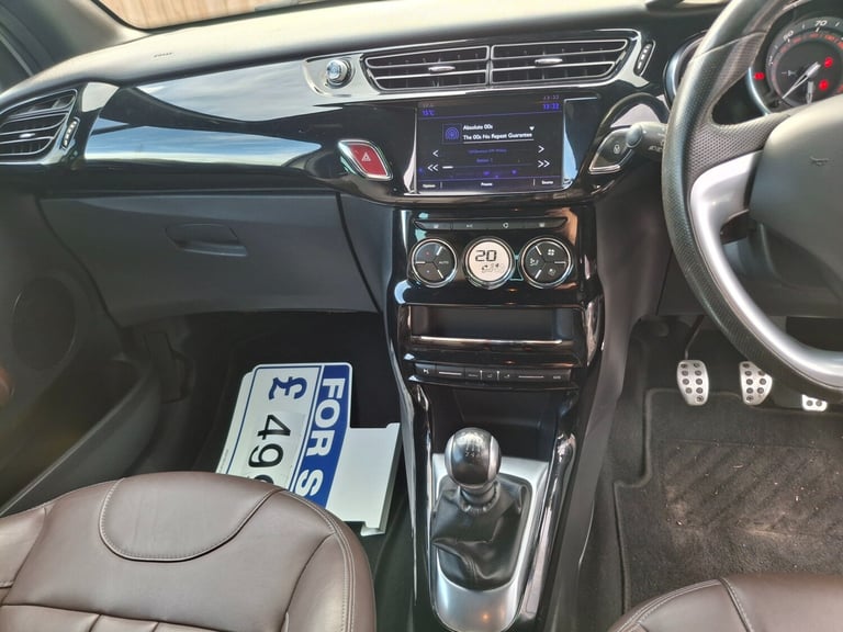 2016 DS Automobiles DS 3 1.6 BlueHDi 120 Ultra Prestige 3dr HATCHBACK Diesel Manual