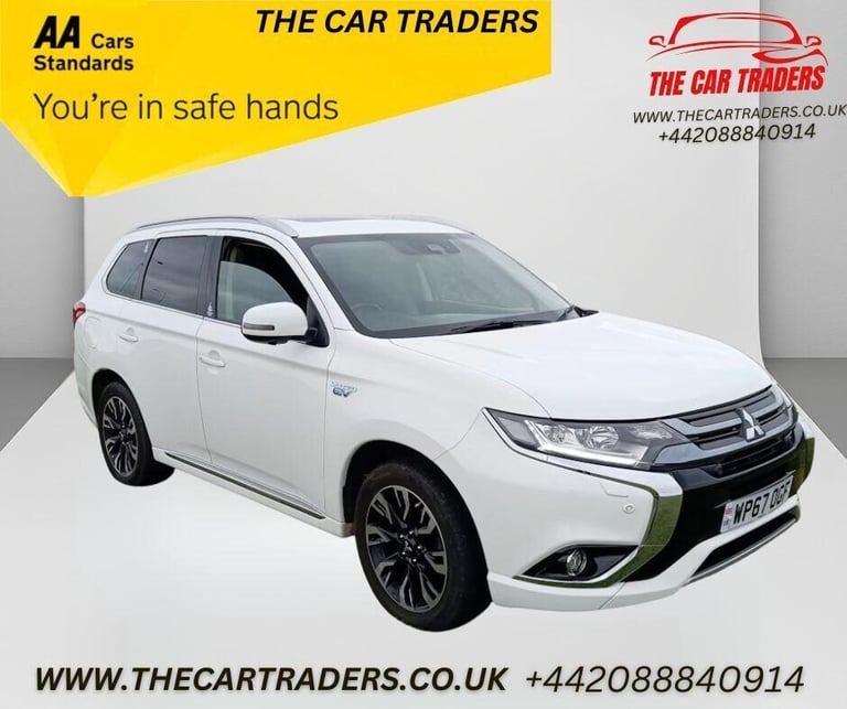 image for 2017 Mitsubishi Outlander 2.0h 12kWh 4hs SUV 5dr Petrol Plug-in Hybrid CVT 4WD Euro 6 (s/s) (200 ...