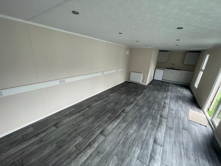Static caravan / office build unit Kingdom Office 32x12 DG, Include UK Delivery 