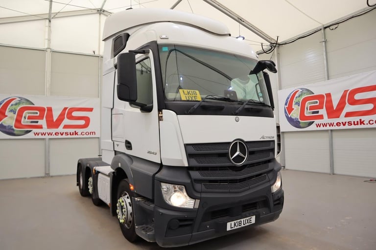 2018 (18 PLATE) Mercedes Benz Actros 2543 6x2 Euro 6 Tractor Units