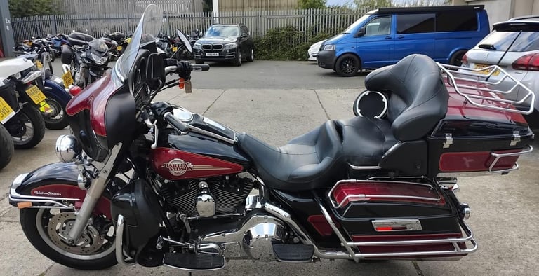 2005 HARLEY DAVIDSON FLHTCUI ELECTRA GLIDE 1450 ELECTRAGLIDE RED CLEAN 29k MILES