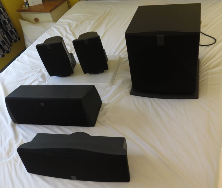 image for Kef subwoofer, satellites and centre speakers