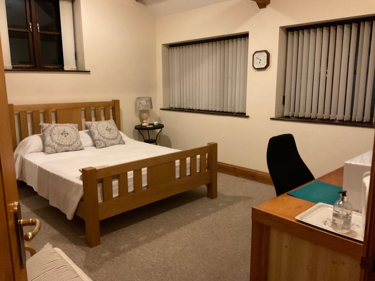 Large furnished double room 