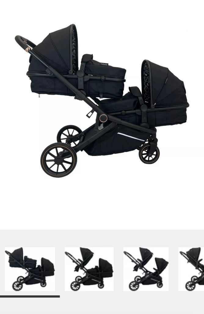 My Babiie Double Buggy