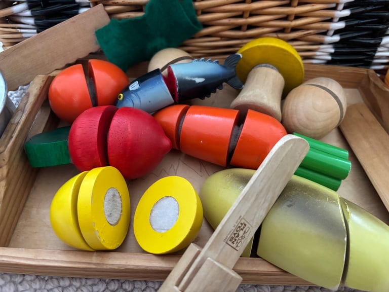 Children’s Food and Utensil Role Play Toys